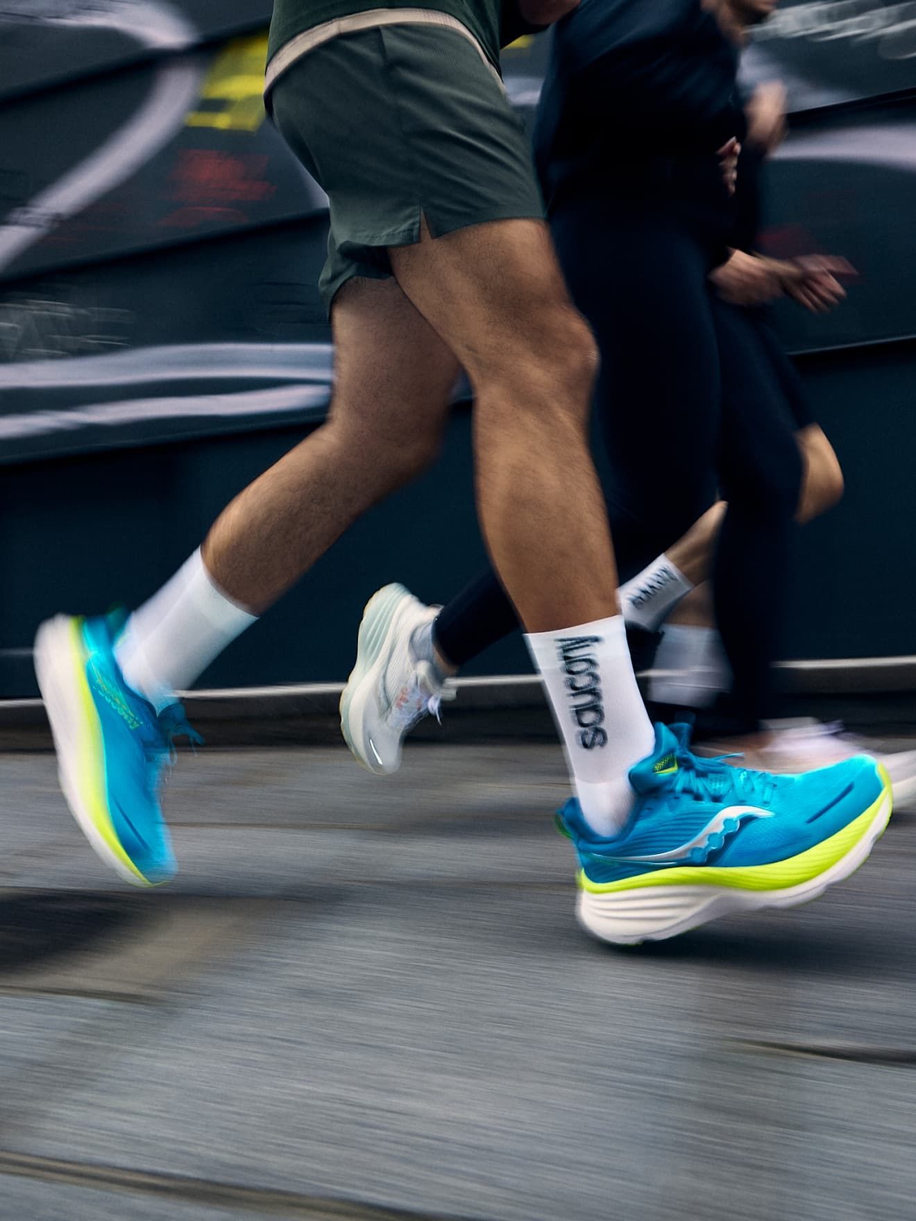 a close up of a man's legs and feet